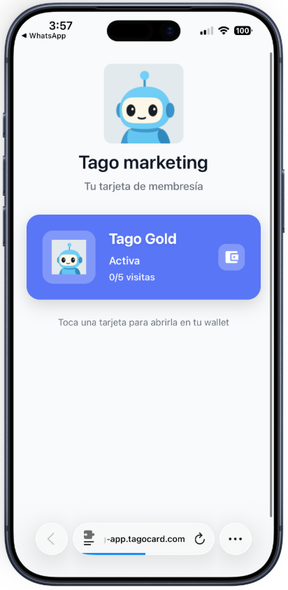 Cliente completa sus datos